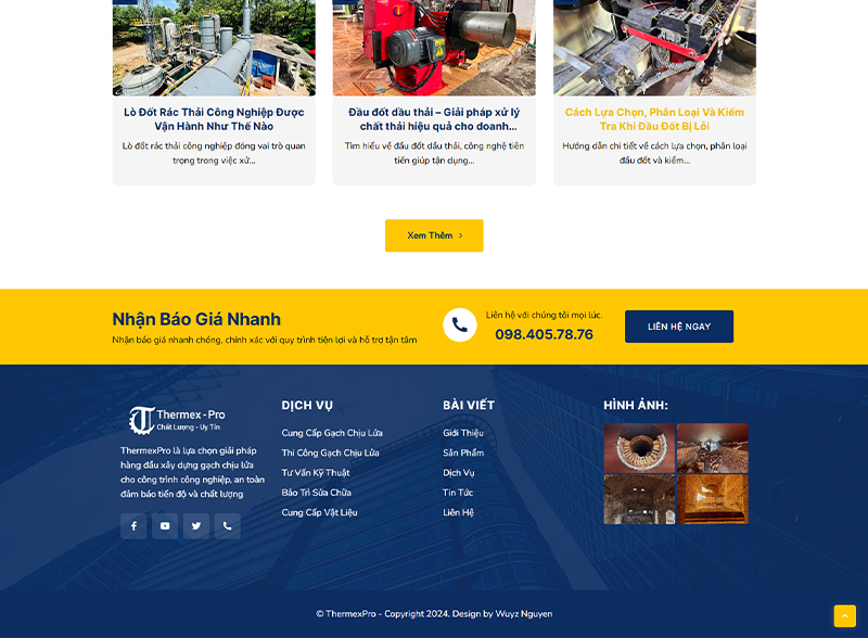 Xây Gạch Chịu Lửa